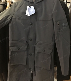 市场上装-中长外套-（实拍）时尚男装中长外套