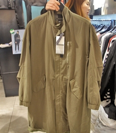 市场上装-中长外套-（实拍）休闲男装中长外套