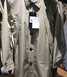 市场上装-中长外套-（实拍）时尚男装中长外套