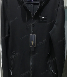 市场上装-中长外套-（实拍）时尚男装中长外套