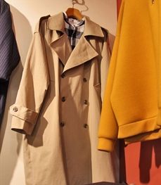 市场上装-中长外套-（实拍）休闲男装中长外套