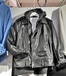 市场上装-皮衣-（实拍）休闲男装皮衣