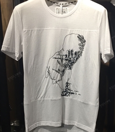 市场上装-T恤-（实拍）时尚男装t恤