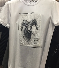 市场上装-T恤-（实拍）时尚男装t恤