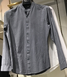 市场上装-衬衫-（实拍）时尚男装衬衫