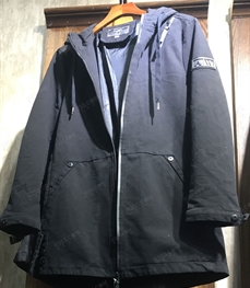 市场上装-中长外套-（实拍）时尚男装中长外套