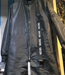 市场上装-中长外套-（实拍）时尚男装中长外套