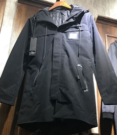 市场上装-中长外套-（实拍）时尚男装中长外套