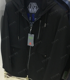 市场上装-中长外套-（实拍）时尚男装中长外套