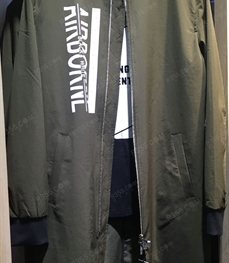 市场上装-中长外套-（实拍）时尚男装中长外套