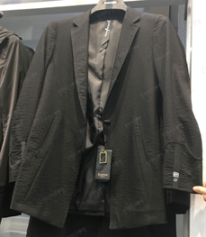 市场上装-中长外套-（实拍）时尚男装中长外套