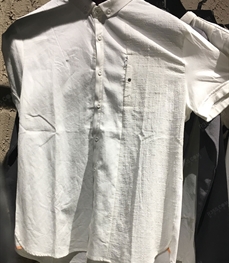 市场上装-衬衫-（实拍）休闲男装衬衫