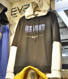 市场上装-卫衣-（实拍）休闲男装卫衣