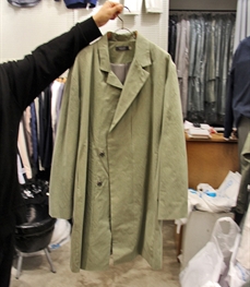 市场上装-中长外套-（实拍）休闲男装中长外套