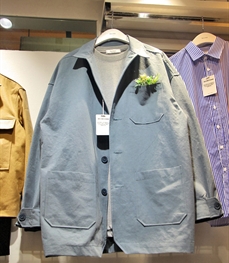 市场上装-中长外套-（实拍）休闲男装中长外套