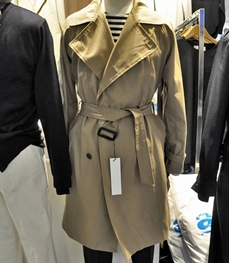 市场上装-中长外套-（实拍）休闲男装中长外套