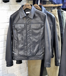 市场上装-皮衣-（实拍）休闲男装皮衣
