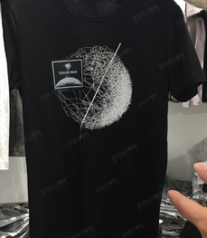 市场上装-T恤-（实拍）时尚男装t恤