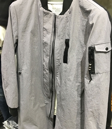 市场上装-中长外套-（实拍）时尚男装中长外套