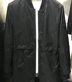 市场上装-中长外套-（实拍）时尚男装中长外套