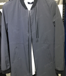 市场上装-中长外套-（实拍）时尚男装中长外套