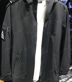 市场上装-中长外套-（实拍）时尚男装中长外套