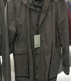 市场上装-中长外套-（实拍）时尚男装中长外套