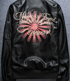 市场上装-皮衣-休闲男装皮衣