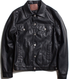 市场上装-皮衣-休闲男装皮衣