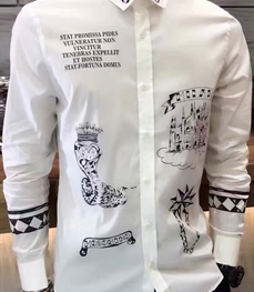 市场上装-衬衫-时尚男装衬衫