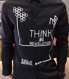 市场上装-衬衫-时尚男装衬衫