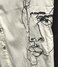 市场上装-衬衫-（实拍）休闲男装衬衫