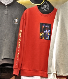 市场上装-卫衣-（实拍）休闲男装卫衣