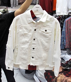 市场上装-夹克-（实拍）休闲男装夹克