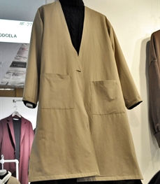 市场上装-中长外套-（实拍）休闲男装中长外套