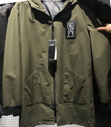 市场上装-中长外套-（实拍）时尚男装中长外套