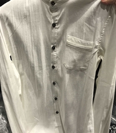 市场上装-衬衫-（实拍）休闲男装衬衫