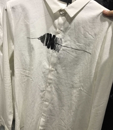 市场上装-衬衫-（实拍）休闲男装衬衫