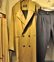 市场上装-中长外套-（实拍）休闲男装中长外套