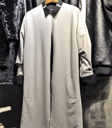 市场上装-中长外套-（实拍）休闲男装中长外套