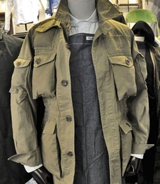 市场上装-中长外套-（实拍）休闲男装中长外套