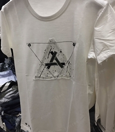 市场上装-T恤-（实拍）时尚男装t恤