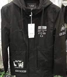 市场上装-中长外套-（实拍）时尚男装中长外套