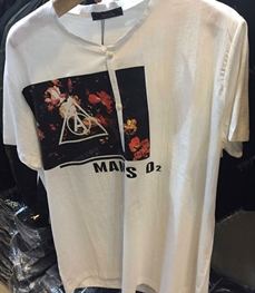 市场上装-T恤-（实拍）时尚男装t恤