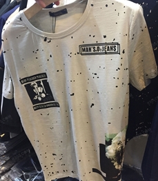 市场上装-T恤-（实拍）时尚男装t恤