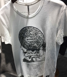 市场上装-T恤-（实拍）时尚男装t恤