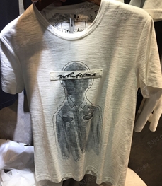 市场上装-T恤-（实拍）时尚男装t恤