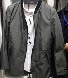 市场上装-中长外套-（实拍）时尚男装中长外套