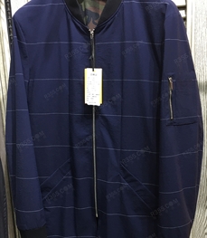 市场上装-中长外套-（实拍）时尚男装中长外套