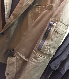 市场上装-中长外套-（实拍）时尚男装中长外套